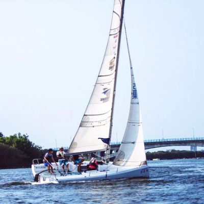 台南《安平港遊艇》23尺運動型帆船～學習操作繞港體驗-單人券